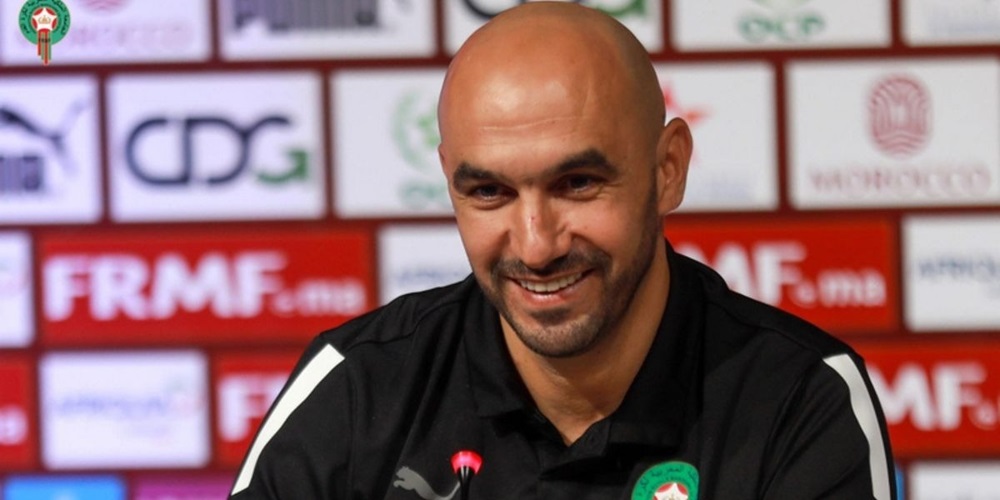 مدرب المنتخب المغربي، وليد الركراكي.