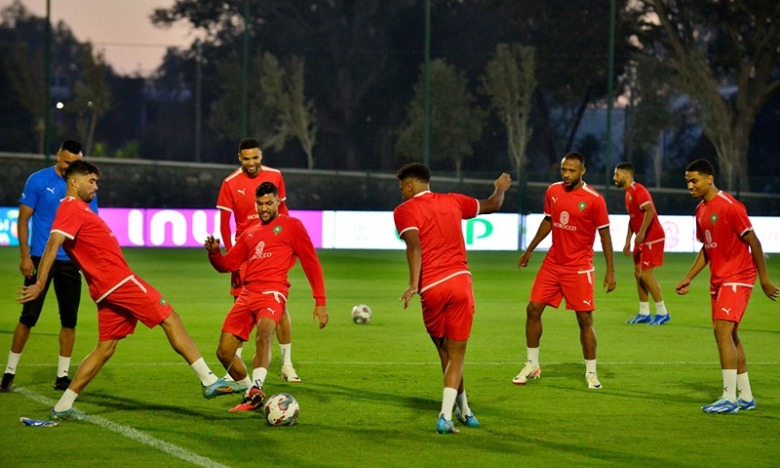 المنتخب المغربي يواصل استدعدادته لخوض منافسات كأس إفريقيا