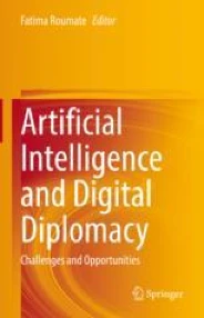 غلاف كتاب "الذكاء الاصطناعي والديبلوماسية الرقمية" 
