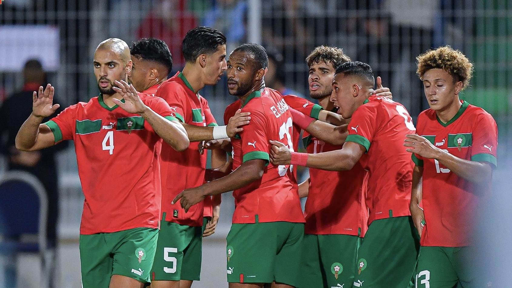 المنتخب المغربي إفريقيا الوسطى