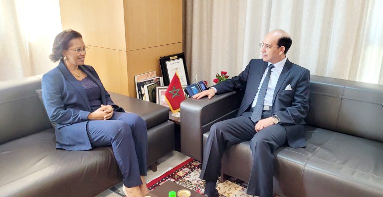 رئيس النيابة العامة يبحث التعاون القضائي مع وزيرة العدل بجمهورية الرأس الأخضر