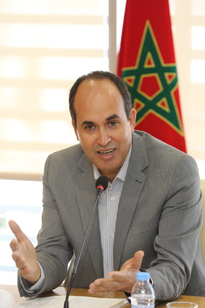 صورة رشيد روكبان، رئيس اتحاد المنظمات المغربية التربوية