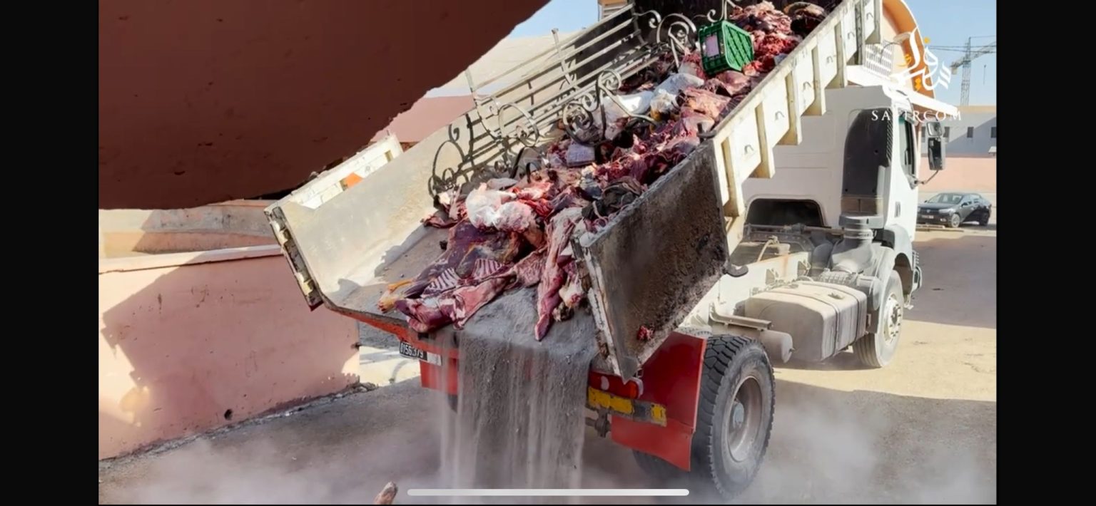 كارثة صحية بمراكش.. حجز أزيد من طنين من اللحوم الفاسدة المعروضة للبيع