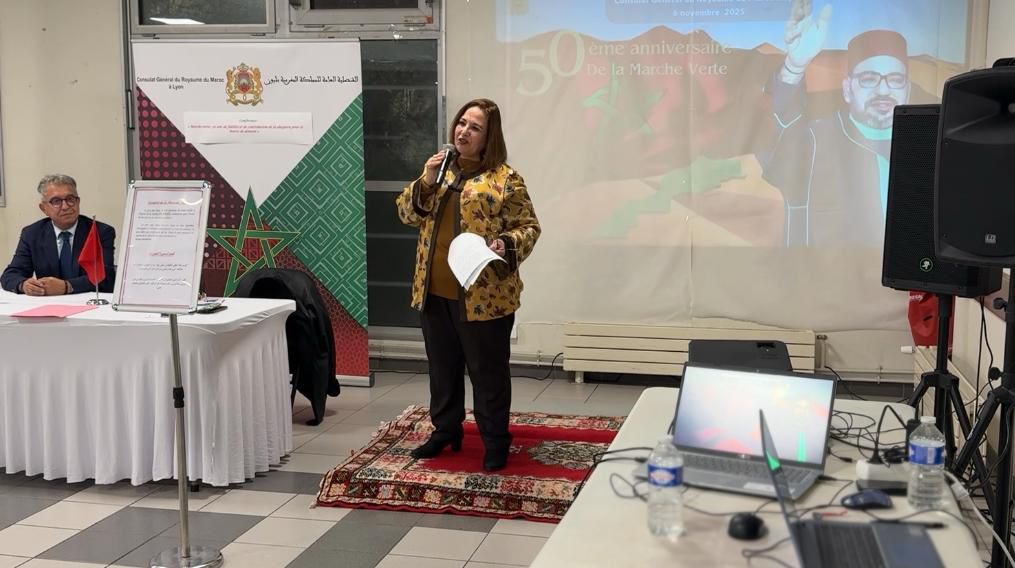 ليون.. زخم المسيرة الخضراء يُلهم كفاءات مغاربة العالم