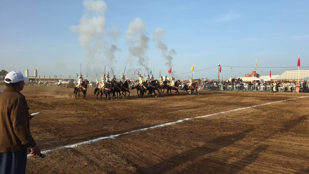 مهرجان “البزازة” ببني ملال.. خيول “التبوريدة” ترسم لوحات التراث في احتفالية الزيتون