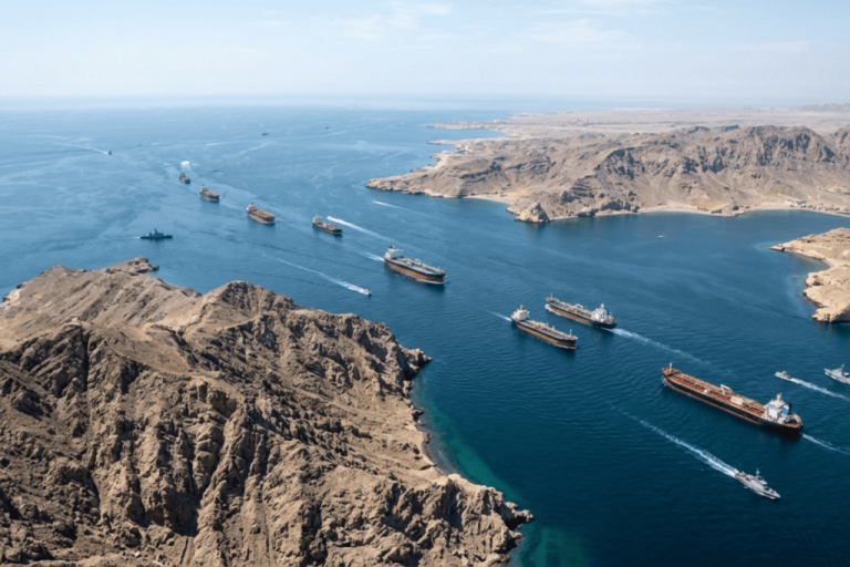 الصين تدعو واشنطن وطهران لتأمين مضيق هرمز