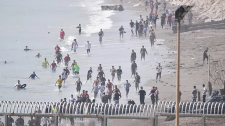 مصرع 34 شخصا خلال محاولتهم دخول سبتة المحتلة