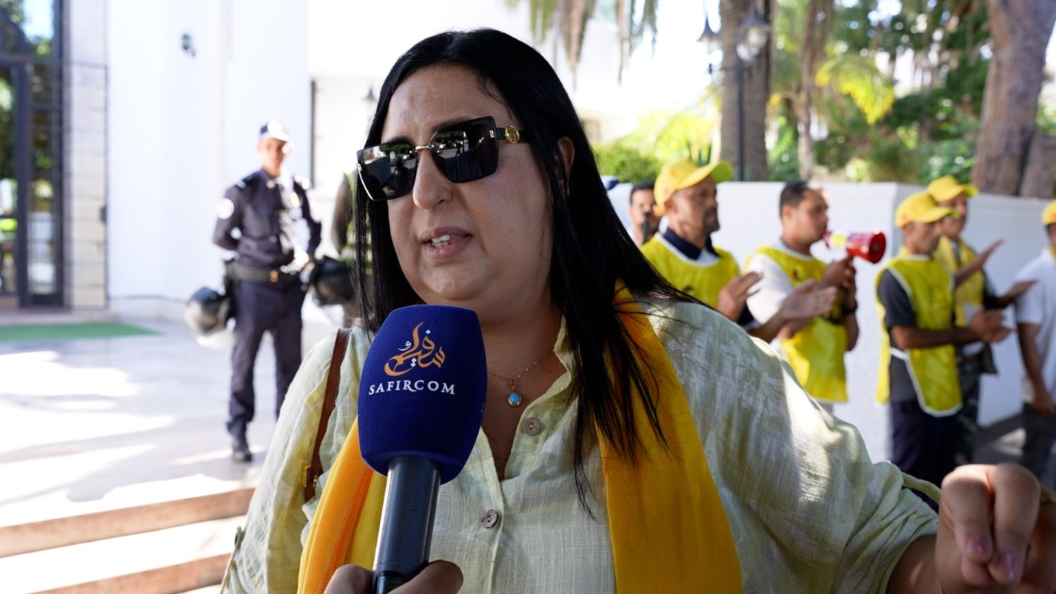 لبنى نجيب: قرار التهراوي شرد حراس الأمن الخاص ودفعهم لمحاولة الهجرة والبحث عن بديل