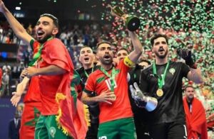 أسود الفوتسال يتربعون على عرش إفريقيا للمرة الرابعة تواليا بخماسية في شباك أنغولا